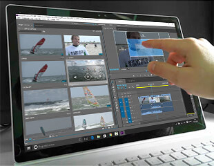 Premiere Pro und Microsoft Surface Book